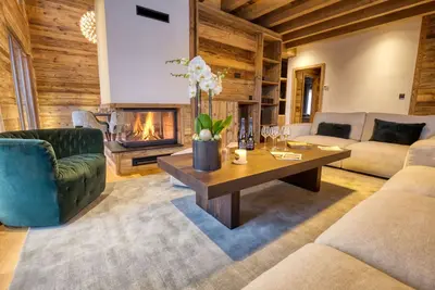 Image de Luxurious Chalet at the foot of the slopes for 12 people.