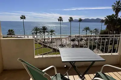 Image de One bedroom apartment in Cannes with a balcony and great sea views. - 821