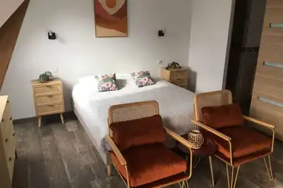 Studio-Confort-Douche-Vue mer-balcon