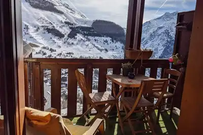 Image de Foot of the slopes, duplex with terrace - 6 people