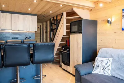 Image de Appartement montagne rénové, 6 pers, proche pistes et commodités