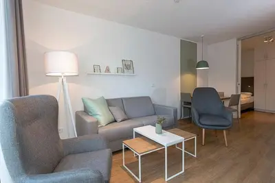 Image de Komfortables Ferienapartment in Strandnähe mit Sonniger Loggia & Sauna im Haus!