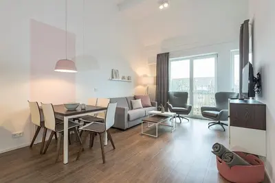 Image de Tolles Familien-apartment in Strandnähe mit Sonniger Loggia und Sauna im Haus!