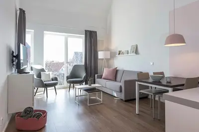 Image de Helles Familienapartment in Strandnähe mit Sonniger Loggia und Sauna im Haus!