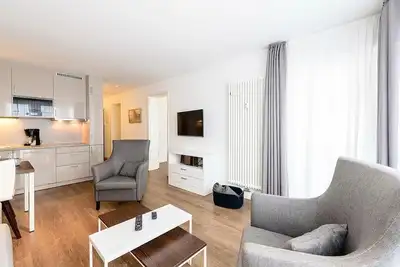 Image de Apartment mit Südbalkon Inkl. Freier Schwimmbad- & Saunanutzung in Strandnähe