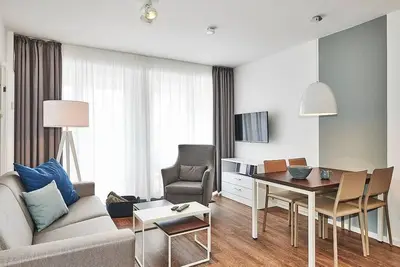 Image de Tolles, Strandnahes Apartment mit Zwei Balkonen Inkl. Schwimmbad- & Saunanutzung