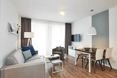 Image de Apartment mit Zwei Balkonen Inkl. Schwimmbad- & Saunanutzung in Strandnähe