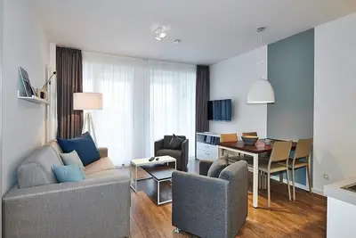 Image de Apartment Nahe der Nordsee mit Zwei Balkonen Inkl. Schwimmbad- & Saunanutzung