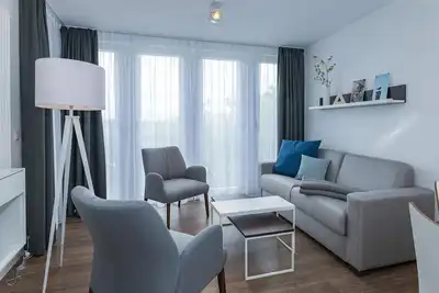 Image de Ferienapartment, Strandnah, mit Balkon, Parkplatz, Schwimmbad- & Saunanutzung