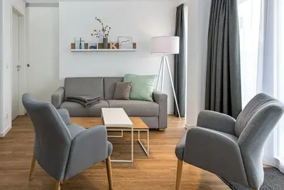 Image de Tolles Ferienapartment mit Großem Balkon, Parkplatz, Schwimmbad- & Saunanutzung