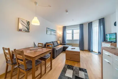 Image de Behagliche Ferienwohnung an der Nordsee mit Balkon und Inklusive Parkplatz