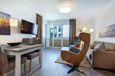 Image de Geschmackvolles Apartment mit Sonniger Terrasse und nur 200 m zum Ostseestrand