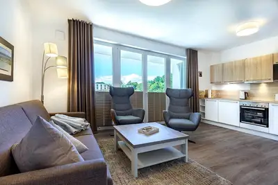 Image de Tolles, Strandnahes Ferienapartment mit Terrasse, Spielplatz und Saunabereich