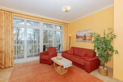Image de Strandnahe Ferienwohnung an der Ostsee mit Balkon, Saunabereich & Pool im Haus!