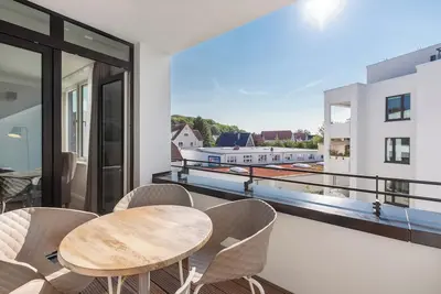 Image de Sonniges, Modernes Ferienapartment mit Loggia und Fußbodenheizung in Strandnähe
