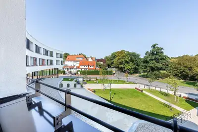 Image de Barrierearmes Apartment mit Loggia in Strandnähe und mit Schönem Blick zum Park