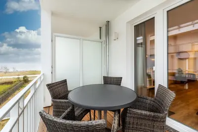 Image de Liebevoll Eingerichtetes Apartment mit Balkon an der Ostsee - Hunde Willkommen
