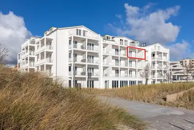 Image de Wunderschön Gelegenes Apartment Direkt am Strand mit Balkon und Tollem Meerblick