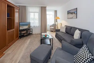 Image de Ferienwohnung in Strandlage mit 2 Terrassen und Tollem Blick auf den Schloonsee