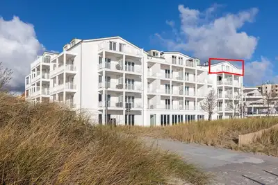 Image de Hochwertiges Penthaus am Strand mit Sonnigem Balkon und Einzigartigem Meerblick