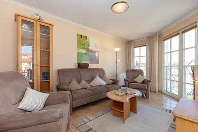 Image de Tolle Ferienwohnung mit Balkon und Meerblick - am Strand und an der Seebrücke!
