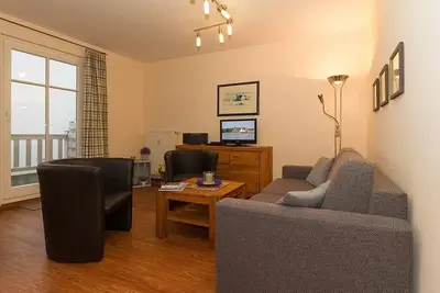Image de Ferienwohnung in Erstklassiger Strandlage mit Balkon und Großartigem Meerblick!