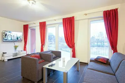 Image de Tolles Ferienapartment an der Nordsee mit Südbalkon, Sauna und Whirlbadewanne