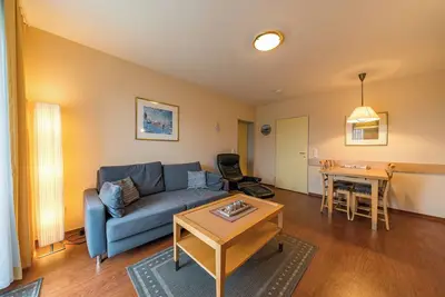 Image de Strandnahe 3-zimmer Ferienwohnung mit Balkon Direkt am Nordseedeich Gelegen