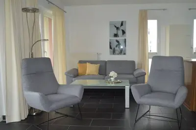 Image de Great vacation apartment on the North Sea with south-facing balcony and sauna - 200 m to the beach