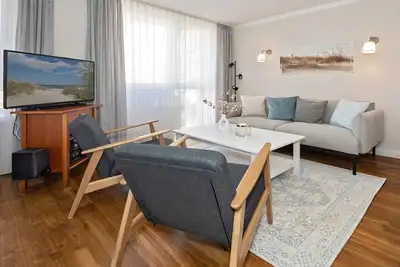 Image de Lichtdurchflutete Ferienwohnung in Bester Strandlage mit Sonnigem SĂĽdbalkon