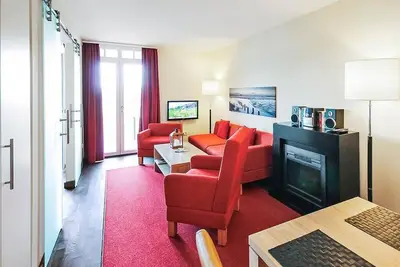 Image de Great, quiet vacation apartment near the beach with sauna and balcony with dyke view