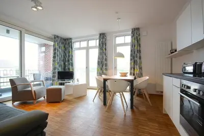 Image de Schöne Ferienwohnung für Familien mit Loggia Nach Süd-west - 100 m zum Strand!