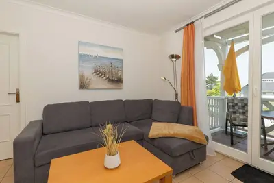 Image de Ostsee-apartment mit Zwei Balkonen - Saunabereich im Haus und 100 m zum Strand!