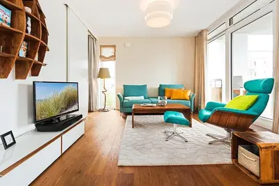 Image de Hochwertiges Ostseeapartment mit Großem Balkon und Kaminofen - 150 m zum Strand!