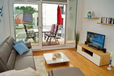 Image de Tolles Familienapartment Ganz Nahe der Ostsee mit Balkon und Fußbodenheizung