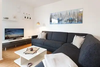 Image de Schönes Apartment mit Sonnigem Balkon und Fußbodenheizung - nur 150 m zum Strand