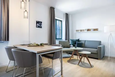 Image de Hafenapartment in Toplage mit Balkon und Nutzung der Hauseigenen Saunalandschaft