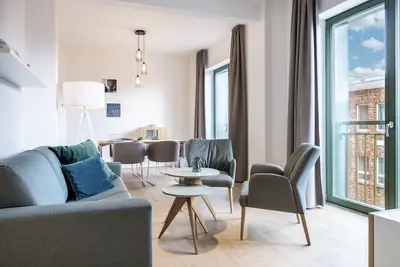 Image de Topmodernes, Barrierearmes Apartment in Erstklassiger und Zentraler Hafenlage