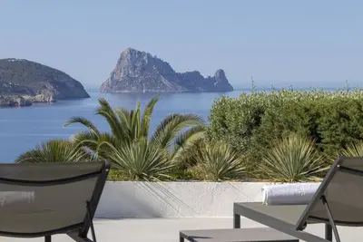 Contemporary Ibiza Villa | 150 Metres To The Beach | Villa Andrey | 5 Bedrooms | Sensational Sea Views | Infinity Pool | San Jose