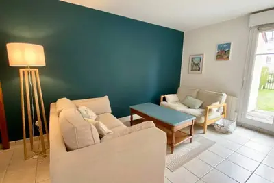 Mazzolini, logement pour 6 personnes proche du port du Crotoy avec jardin