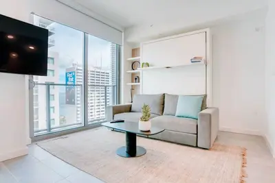 Image de Modern & newly built studio with Pool, Gym, and Restaurant access