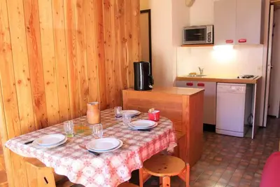 Image de À 300m des pistes de ski, 4ème étage, balcon, 23m², Vars