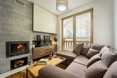 Image de Secluded Mountain Cozy Studio w\/ Fireplace