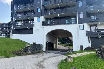 Image de Appt moderne 5 pers, balcon vue pistes