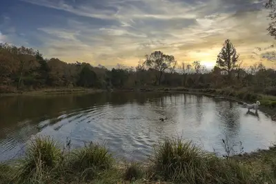 Image de Secluded Estate Sleeps 8 with 1 acre fishing pond