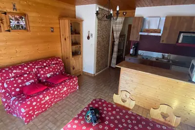 Image de Studio au pied des pistes avec balcon exposé Sud et parking - Portes du Soleil