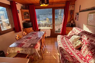 Image de Charmant 2 pièces avec balcon Sud à La Chapelle-d'Abondance