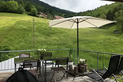Image de Feel-good top-floor apartment with terrace, whirlpool, fireplace - Apartment B