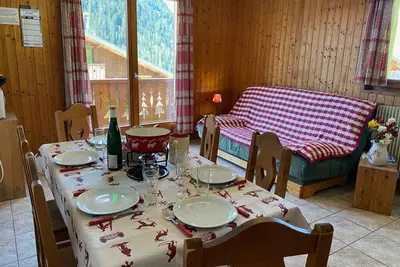 Image de Appartement chaleureux proche centre Châtel, accès Multi Pass été 2024 à 3€/jour/personne!
