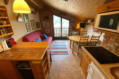 Image de Châtel : Appart à 200m des remontées, balcon, parking, 4 pers.